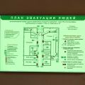 План эвакуации (фотолюминесцентный)