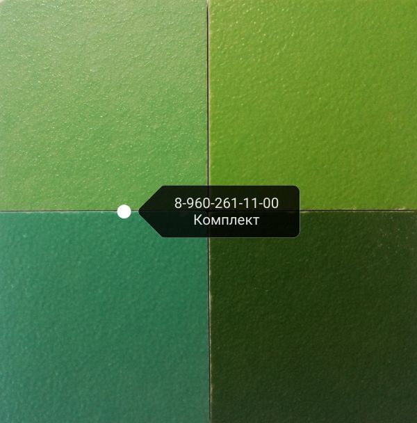 Керамогранит 600*600*10 мм зелёный