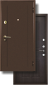 Стальная взломостойкая дверь "Торекс" модель " super Омега 2"