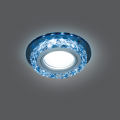Светильник Gauss Backlight BL042 круг графит/кристалл/хром GU5.3 LED 4100K