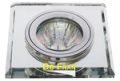 Светильник FT848хMS MR16 зеркальный серебро