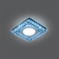 Светильник Gauss Backlight BL032 квадратг черный/кристалл/хром GU5.3 LED 4100K