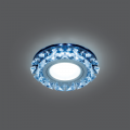 Светильник Gauss Backlight BL052 круг графит/кристалл/хром GU5.3 LED 4100K