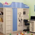 Кроватный блок для детской комнаты "Джерри. Долматинец"