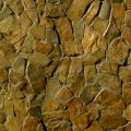 Алтайский натуральный, облицовочный, природный камень-сланец, коричневого цвета.