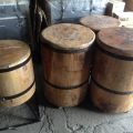 Колода дубовая для рубки мяса из цельного кряжа