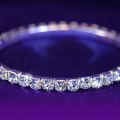 Браслет с кристаллами Swarovski 4 мм.