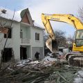 Снос, демонтаж загородного, дачного дома за 1 день.