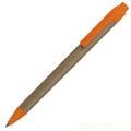 Эко-ручка Green Touch бежевая с оранжевым (отгрузка заказа: под заказ 3-5 дней)