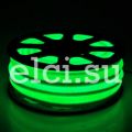 Светодиодный неон (LED neon light) 14х26 зеленый