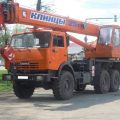 Аренда автокрана (кран) вездеход 25 тонн в г. Приморске, заказать, услуги