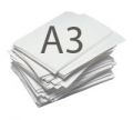 Черно-белая печать из файла на А3 формат