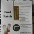 Пластырь на стопы для выведения токсинов с Хитозаном "Foot Patch" (-50%)