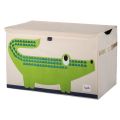 Сундук для хранения игрушек 3 Sprouts Крокодил