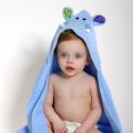 Полотенце с капюшоном для малышей Zoocchini Бегемотик Генри