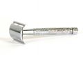 Т-образная бритва из стали . Производитель - " Razor ". Сталь-хром.