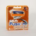 Gillette. Фьюжен пауэр (6штук). Запаски к станку Фьюжен от Жиллет.