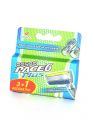 Dorco Pace6 Plus (4S) Сменные кассеты для станка с 6-тью лезвиями. Корея.