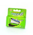 Dorco Pace6 (4S) Green Сменные кассеты . В пачке 4 кассеты с шестью лезвиями