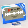 Лезвия для бритья Dorco . Блок - 10 пачек х 10 шт. = 100 лезвий. Лезвия для Т-образной бритвы