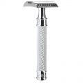 Т-образная бритва MUEHLE TRADITIONAL, c удлиненной ручкой, хром, open comb. R 41 GRANDE