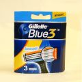 Жиллет blue 3 . С тройными лезвиями для станка сенсор XL ( 3 кассеты )