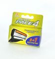 Сменные картриджи PACE 4 Dorco с четырьмя лезвиями PACE 4 Dorco