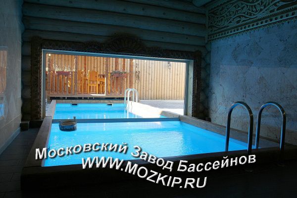 проект бани с уличным теплым бассейном фото