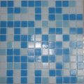 Мозаика стеклянная для бассейнов на сетке MIX20