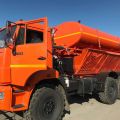 Snow removal truck on the chassis of KAMAZ-43118, KAMAZ-65115