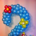 Буквы и цифры из воздушных шаров