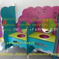 Столешницы тумбы для санузлов из HPL пластика. Многоуровневые столешницы для детских садов и школ.