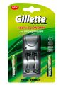 Зарядное устройство Gillette для аккумуляторов HR6 (пальчиковых)