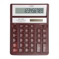 Калькулятор SDC 12 разрядов, 2-е питание, красный, 205*159*27мм, коробка с окном