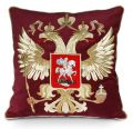 Декоративная подушка с Гербом Российской Федерации