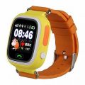 Smart Baby Watch Q80 - умные детские часы с GPS, оранжевые