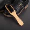 Щётка для одежды и обуви трёхсторонняя, деревянная с ручкой, 17х5,5х4,5 см