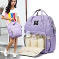 Сумка-рюкзак для мамы Baby Mo, фиолетовый