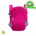 Рюкзак-слинг для переноски ребенка Baby Carriers, 3-12 месяцев, розовый