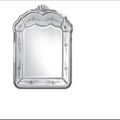 LINEATRE Зеркало GOLD 120*100 см, деревянная рама, цвет «сусальное серебро»