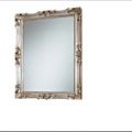 LINEATRE Зеркало GOLD 83*63 см, деревянная рама, цвет «сусальное серебро»