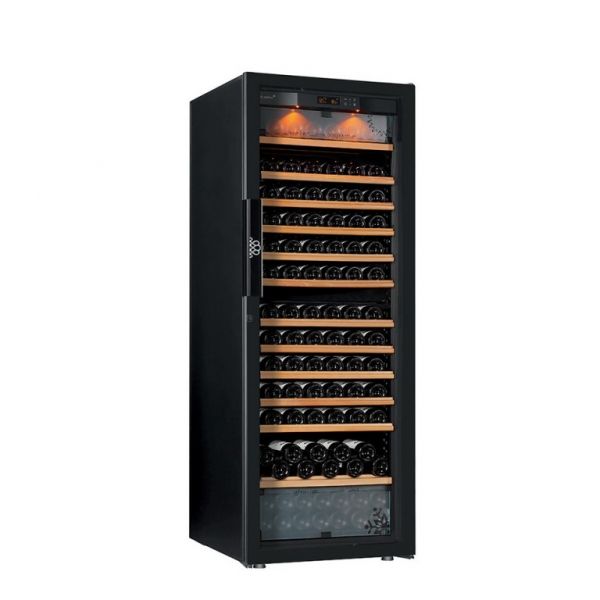 Винный шкаф Eurocave E-Pure-L цвет черный, стеклянная дверь Full glass, максимальная комплектация