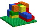 Базовый набор гигантского конструктора GigaBloks для группы детского сада 3-4 года