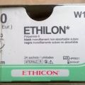 Этилон 6/0, 45 см, черный, Прайм обр.-реж. 8 мм, 3/8 W1600T