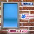 Пластиковые окна: Профиль Wintech Isotech 532: Одностворчатое окно - Глухое - 1000x1200
