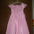 Шикарное!!! платье (парча) розовое длина 85см, новое