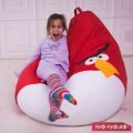 Кресло "Angry Birds" (красный)