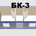 Блок-контейнер БК-3 распашонка