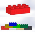 Гигантский конструктор (элемент) типа "Лего"