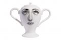 Декоративная ваза с крышкой Пьеро Форназетти Giara Lidded White II